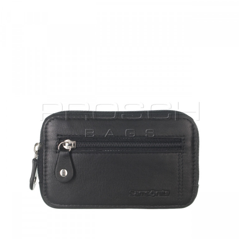 Kožená klíčenka Samsonite Attack 127078/1041 Black