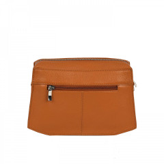 Crossbody kabelka SOCHA Genuine mini Cognac č.2