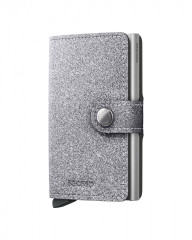 Miniwallet Secrid Glitter Silver č.1