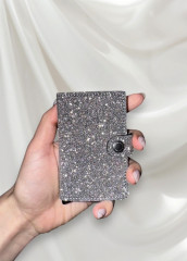 Miniwallet Secrid Glitter Silver č.6