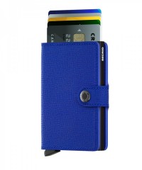 Miniwallet Secrid Crisple Blue-Black č.2