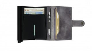 Miniwallet Secrid Vintage Grey-Black č.3